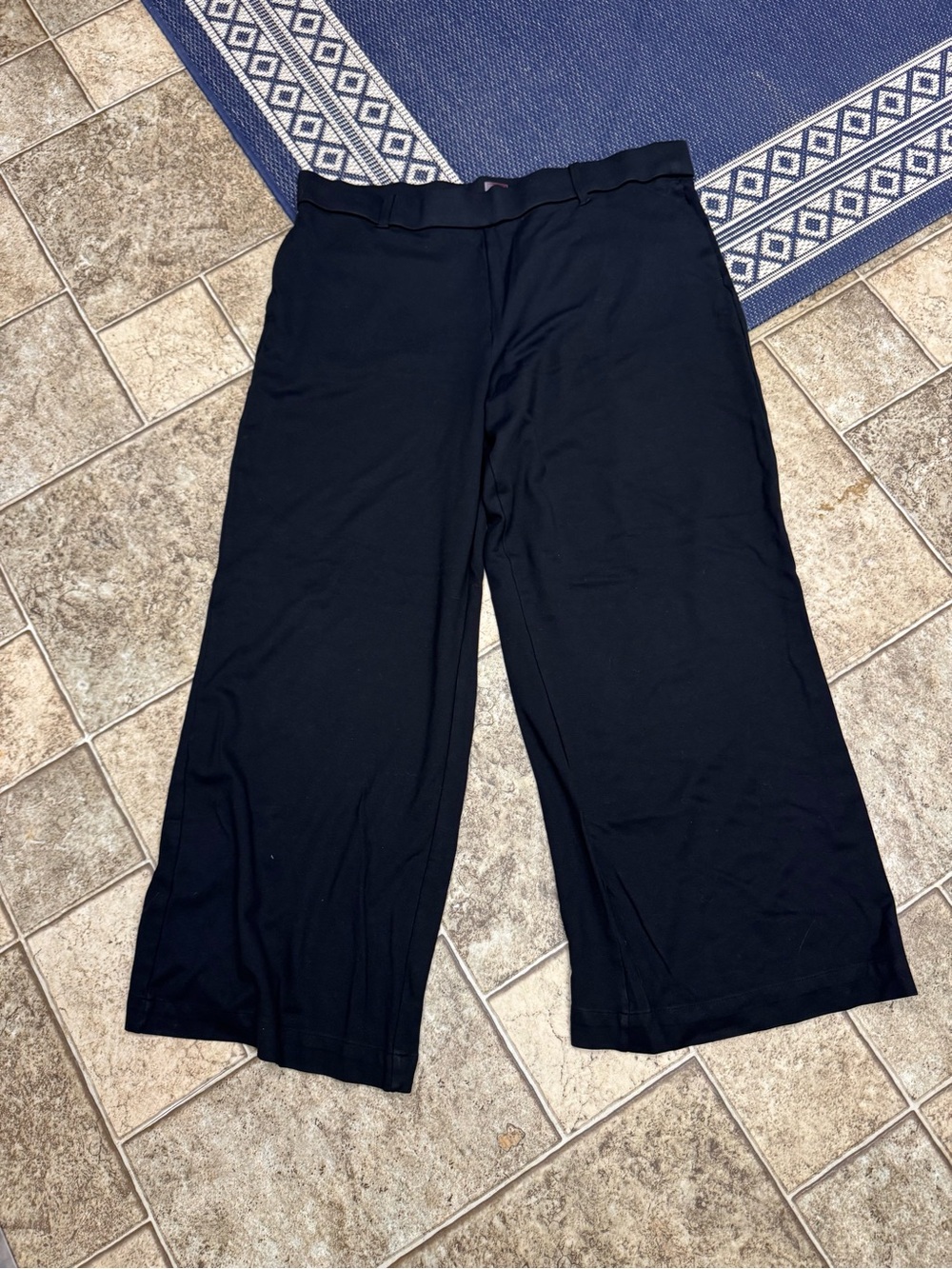 Preowned Lee Black Pants Size 22 M Waist 42" Inseam 29" Item #PHK7705